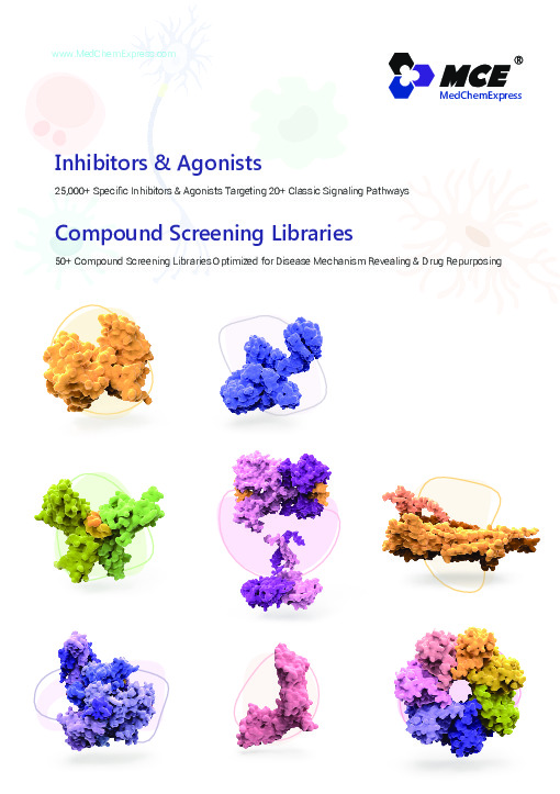 Image du document pdf : MCE Inhibitors & Agonists & Compound libraries(1)-compressé  